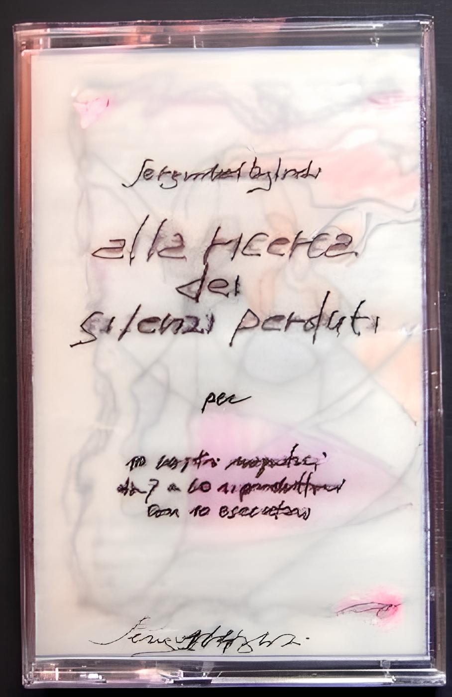 Alla ricerca dei silenzi perduti — copertina musicassetta